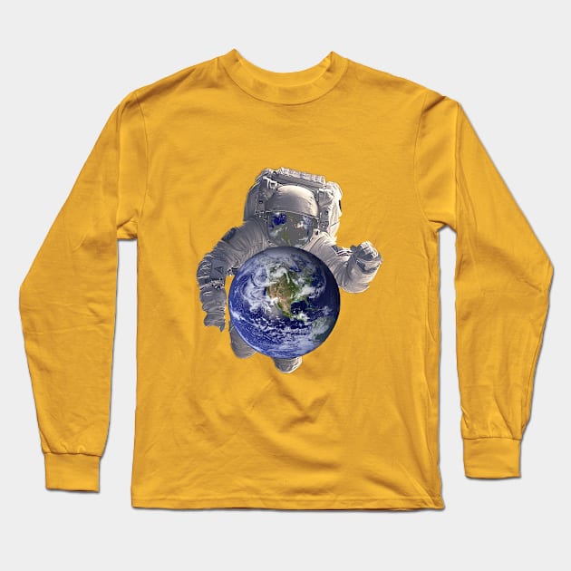 astronout Long Sleeve T-Shirt by Big Mac